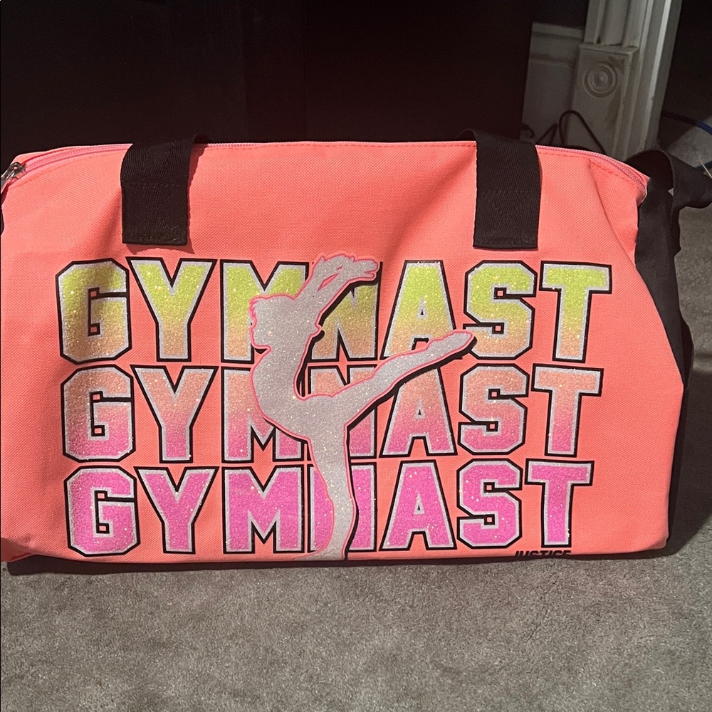Brand New Justice Pink Gymnast Bag